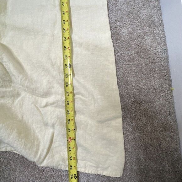 Vintage Maxi Linen Skirt Pockets Beach Women’s M Minimalist Boho 32-36” Waist - Picture 6 of 6